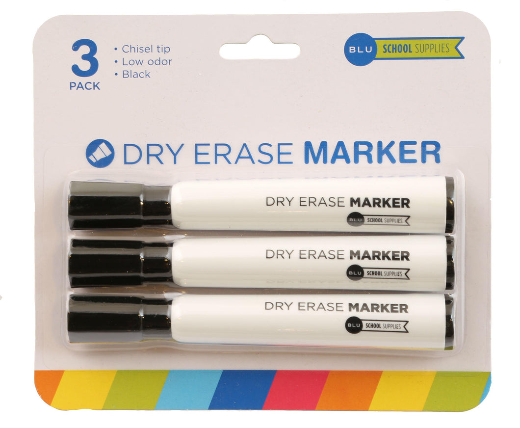 Black Dry Erase Markers