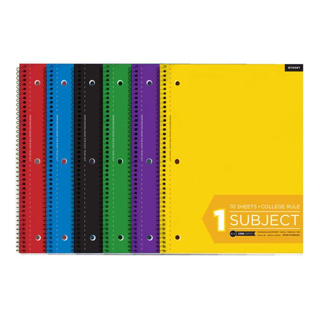 College Ruled Spiral Notebook – School On Wheels - MA